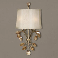 Uttermost Alenya 2 Light Gold Wall Sconce Accessories