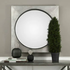 Uttermost Solomon Metallic Silver Mirror Accessories