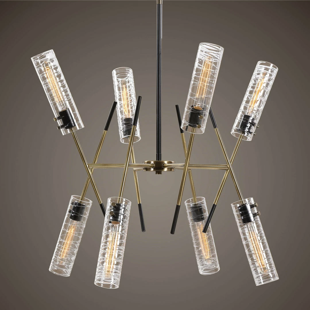 Flash Sale ❤️ Uttermost Telesto 8 Light Linear Pendant ⭐ 9 Uttermost Telesto 8 Light Linear Pendant