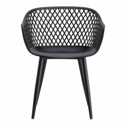 Moe's Home Collection Piazza Outdoor Chair Black-m2