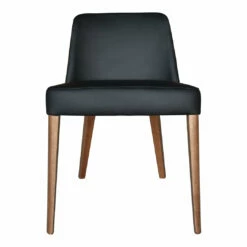 Moe's Home Collection Chairs Outlaw Dining Chair Black-m2