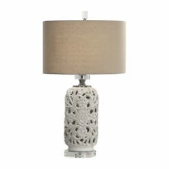 Accessories Uttermost Dahlina Ceramic Table Lamp