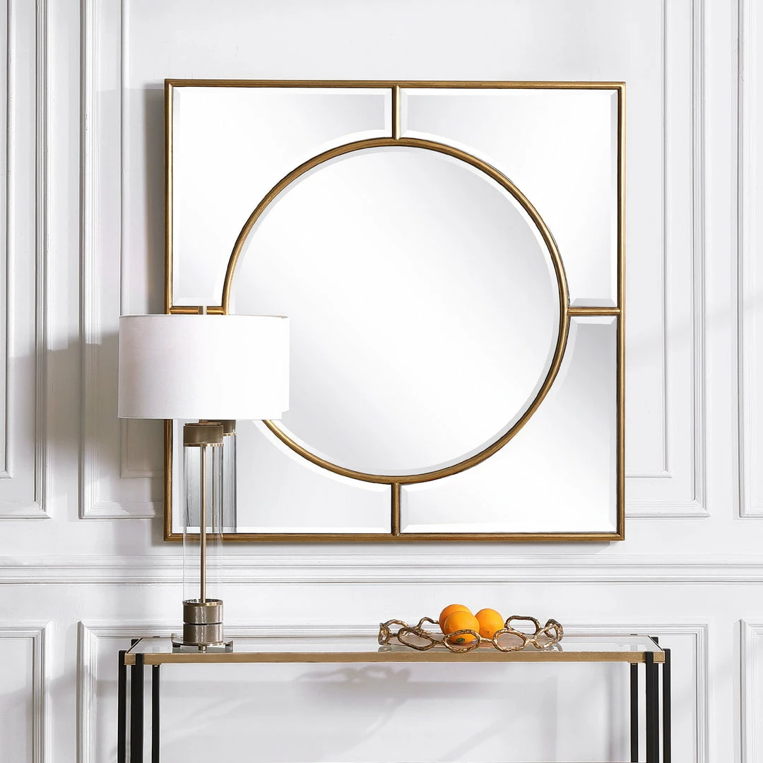 Flash Sale ⭐ Uttermost Stanford Gold Square Mirror Accessories 😀 5 Uttermost Stanford Gold Square Mirror Accessories