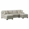 Emerald Home Analiese U-shaped Sectional, Ivory Tan