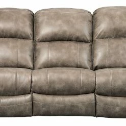 Ashley Furniture Dunwell - Handsome Crackle - Power Reclining Sofas Reclining Furniture