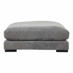 Moe's Home Collection Tumble Ottoman Charcoal