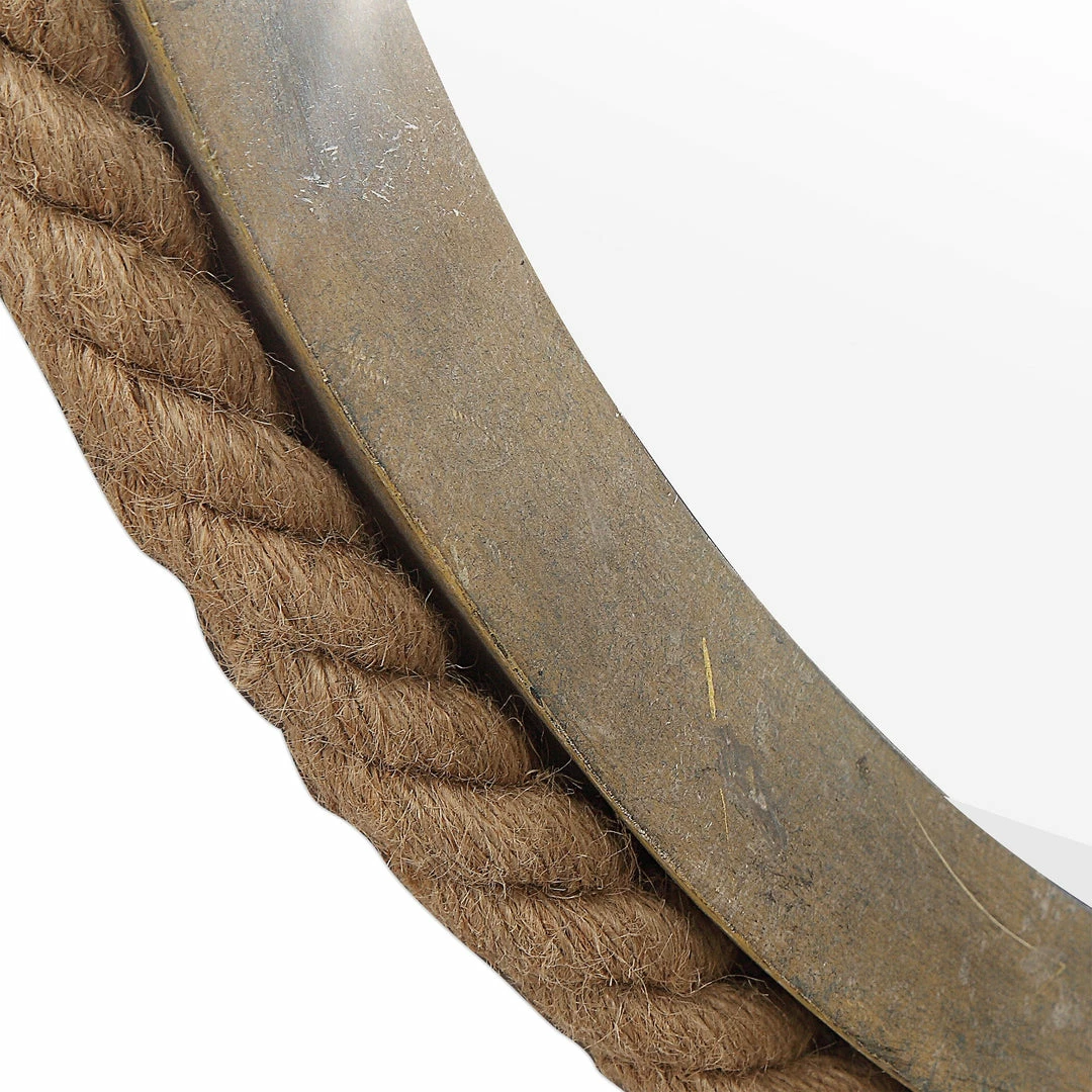 Discount ๐ Accessories Uttermost Melton Round Pulley Mirror ๐ 6 Accessories Uttermost Melton Round Pulley Mirror