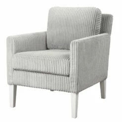 Chairs Uttermost Cavalla Gray Accent Chair