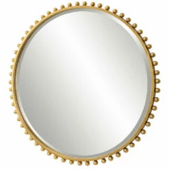 Uttermost Taza Gold Round Mirror Accessories