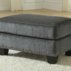 Ashley Furniture Gavril - Smoke - Ottoman Ottomans