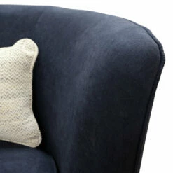 Emerald Home Benzley Swivel Glider, Navy