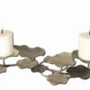 Uttermost Lying Lotus Metal Candleholders Table Decor