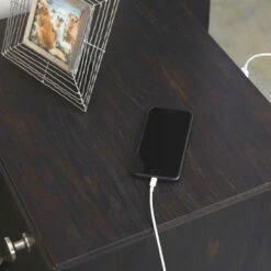 Ashley Furniture Nightstands Reylow - Dark Brown - Two Drawer Night Stand