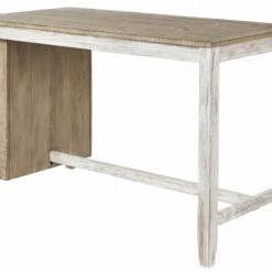 Wholesale ✨ Ashley Furniture Tables Skempton - White - Rect Counter Table W/storage ✨ 16 Ashley Furniture Tables Skempton - White - Rect Counter Table W/storage