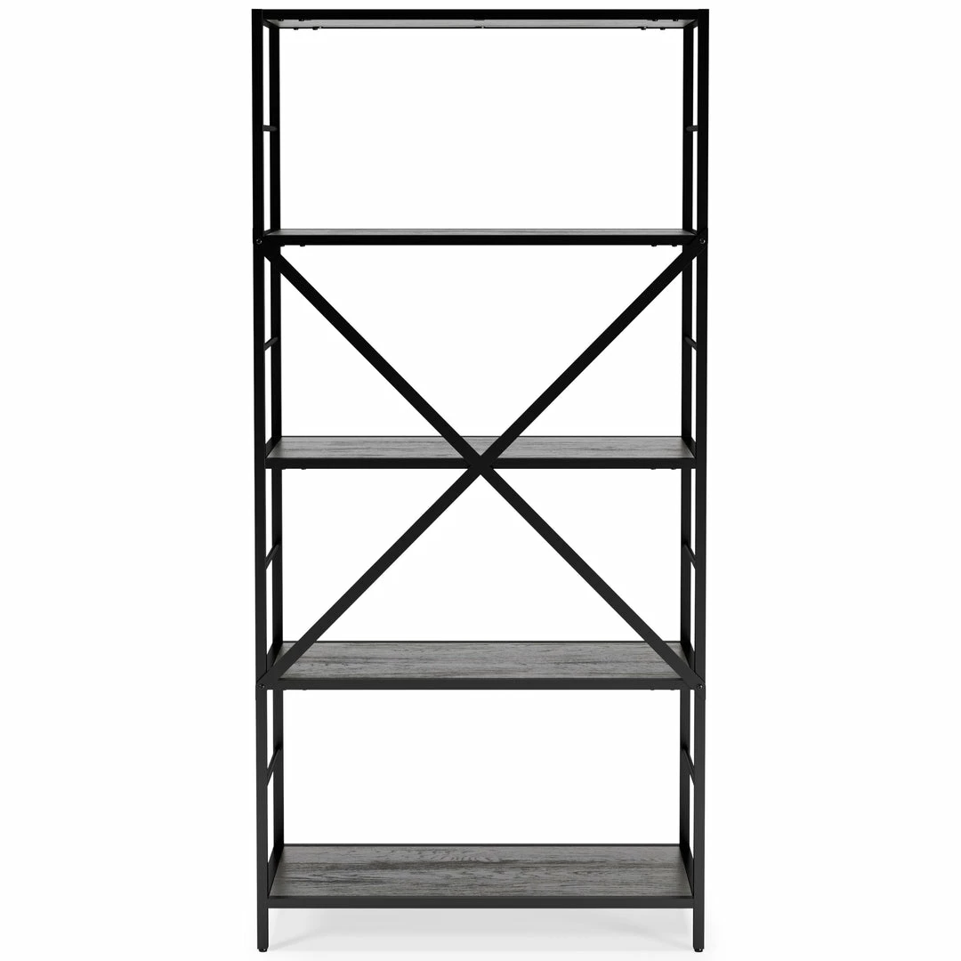 Best Pirce ๐ Ashley Furniture Freedan - Grayish Brown - Bookcase Bookcases ๐ 4 Ashley Furniture Freedan - Grayish Brown - Bookcase Bookcases