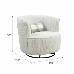 Emerald Home Chairs Benzley Swivel Rocker