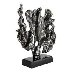 Moe's Home Collection Coral Sculpture Small Black Nickel