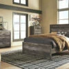 Signature Design By Ashley® Bedroom Sets Wynnlow - Gray - Dresser, Mirror, Panel Bed