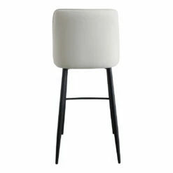 Moe's Home Collection Stools Emelia Barstool Ivory