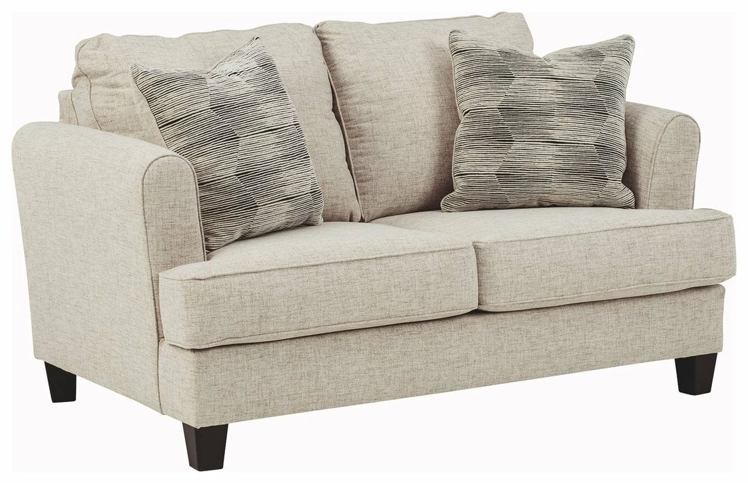 Flash Sale ❤️ Ashley Furniture Callisburg - Linen - Loveseat Loveseats 👏 3 Ashley Furniture Callisburg - Linen - Loveseat Loveseats