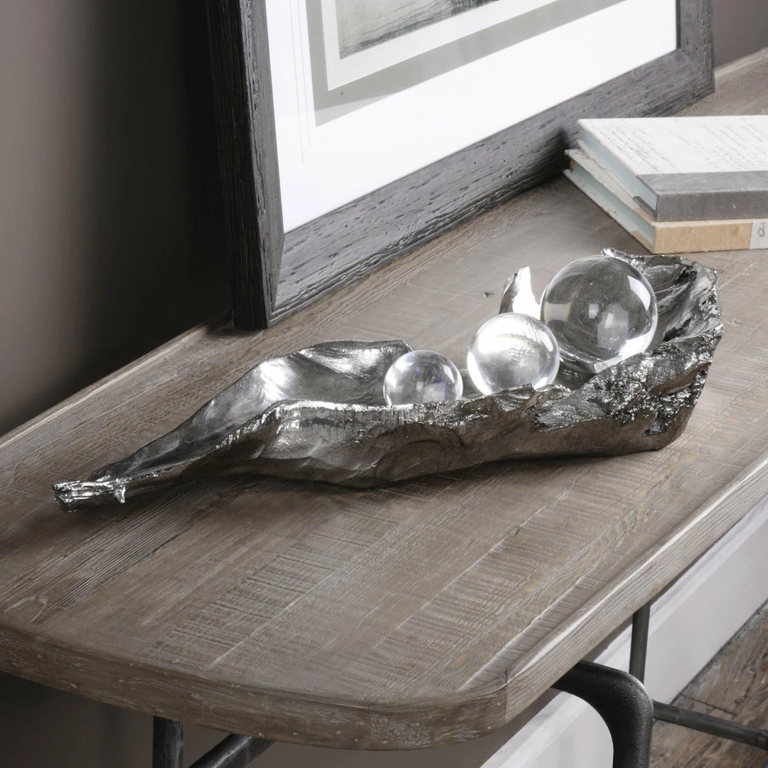 Best deal 🔥 Table Decor Uttermost Three Peas In A Pod Metallic Sculpture 🤩 4 Table Decor Uttermost Three Peas In A Pod Metallic Sculpture