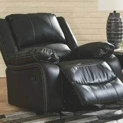 Signature Design By Ashley® Reclining Furniture Calderwell - Patterned - Reclining Sofa, Double Reclining Loveseat With Console, Rocker Recliner