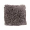 Moe's Home Collection Lamb Fur Pillow Large Grey
