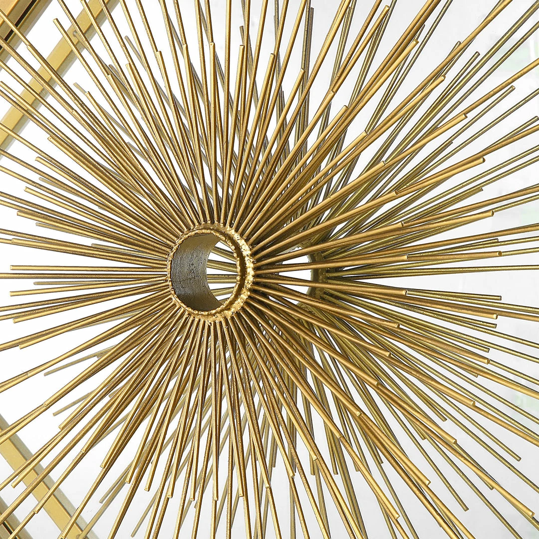 Cheap 👍 Accessories Uttermost Starlight Mirrored Brass Wall Decor 🎉 9 Accessories Uttermost Starlight Mirrored Brass Wall Decor