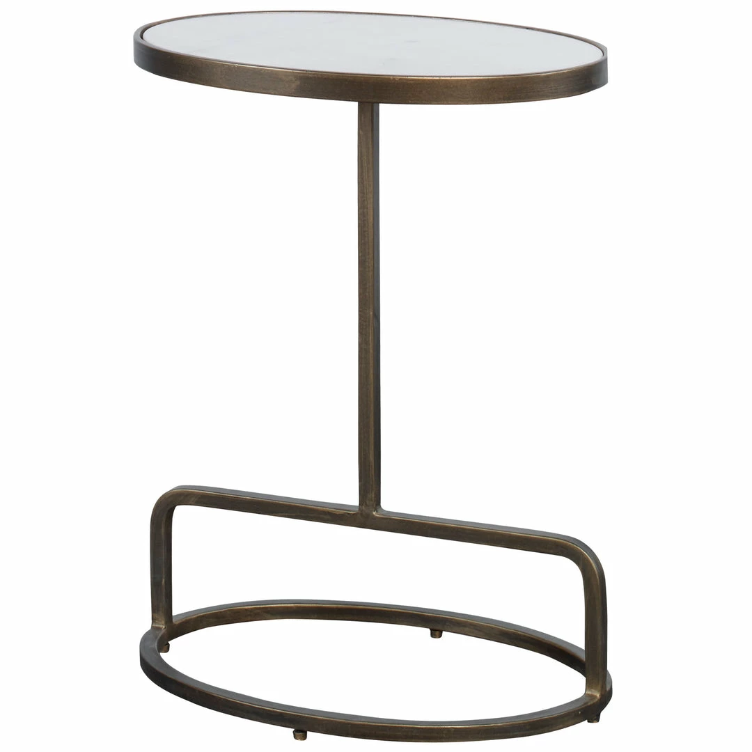 Promo โค๏ธ Tables Uttermost Jessenia White Marble Accent Table ๐ 5 Tables Uttermost Jessenia White Marble Accent Table