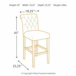 Top 10 ⌛ Ashley Furniture Tripton - Best In Class - Upholstered Barstool (2/CN) 🔥 21 Ashley Furniture Tripton - Best In Class - Upholstered Barstool (2/CN)