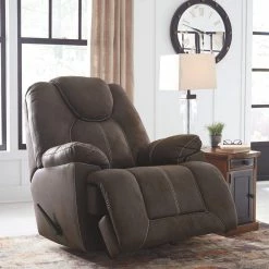 Hot Sale 🛒 Ashley Furniture Warrior - Coffee - Rocker Recliner ✔️ 13 Ashley Furniture Warrior - Coffee - Rocker Recliner