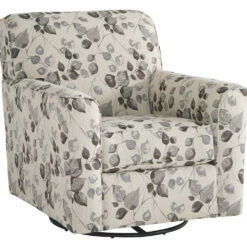 Ashley Furniture Abney - Platinum - Swivel Accent Chair Chairs