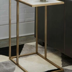 Best Sale 🛒 Ashley Furniture Tables Lanport - Champagne/white - Accent Table 🎉 14 Ashley Furniture Tables Lanport - Champagne/white - Accent Table