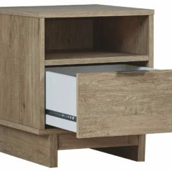 Signature Design By Ashley® Nightstands Oliah - Natural - One Drawer Night Stand