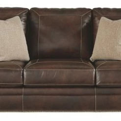 Ashley Furniture Roleson - Walnut - Queen Sofa Sleeper