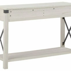 Ashley Furniture Bayflynn - Whitewash - Console Sofa Table With 2 Drawers Tables