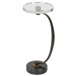 Uttermost Waveney Bronze Drink Table Tables