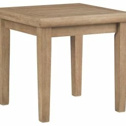 Ashley Furniture Gerianne - Grayish Brown - Square End Table