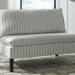 Ashley Furniture Arrowrock - White/gray - Accent Bench Benches