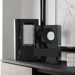 Table Decor Uttermost Eanes Modern Table Top Accents S/2