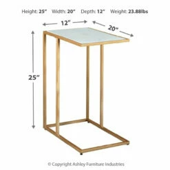 Best Sale 🛒 Ashley Furniture Tables Lanport - Champagne/white - Accent Table 🎉 19 Ashley Furniture Tables Lanport - Champagne/white - Accent Table