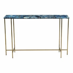 Moe's Home Collection Tables Blue Agate Console Table