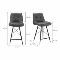 Moe's Home Collection Morrison Counter Stool Stools