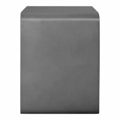 Moe's Home Collection Cali Accent Cube Grey Tables
