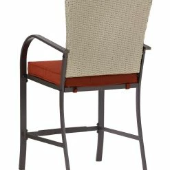 Signature Design By Ashley® Outdoor Sets Tianna - Dark Brown - Counter Table Set (3/cn)