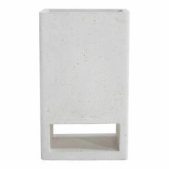 Moe's Home Collection Accessories Bristol Planter Ivory Terrazzo