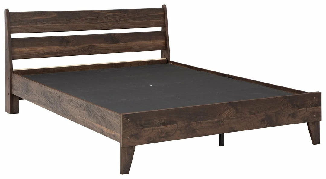 New 🥰 Signature Design By Ashley® Calverson - Mocha - Queen Panel Platform Bed 🔔 10 Signature Design By Ashley® Calverson - Mocha - Queen Panel Platform Bed