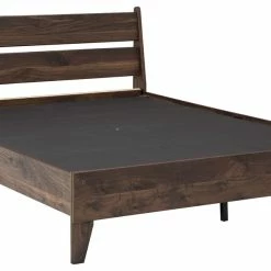 Signature Design By Ashley® Beds Calverson - Mocha - Full Panel Platform Bed