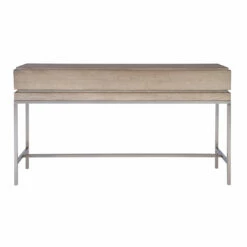 Tables Uttermost Kamala Gray Oak Console Table
