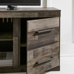 Ashley Furniture TV Stands Derekson - Multi - LG TV Stand W/Fireplace Option